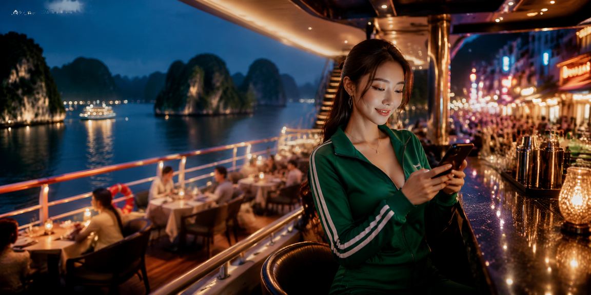 Người dùng tại Hạ Long xem nội dung cá cược trên điện thoại di động